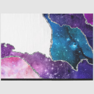 Galaxy Agate Serie Ontwerp 19 Tissuepapier