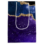 Galaxy Agate Serie Ontwerp 1 Medium Cadeauzakje (Achterkant)