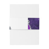 Galaxy Agate Serie Ontwerp 23   Uitnodigingen Wikkel (Achterkant Voorbeeld)