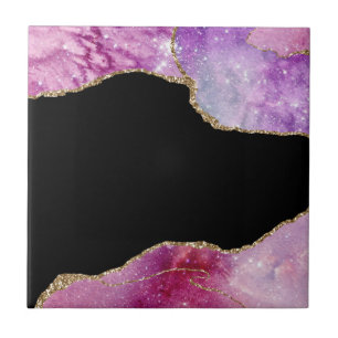 Galaxy Agate Serie Ontwerp 2 Tegeltje