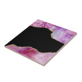 Galaxy Agate Serie Ontwerp 2   Tegeltje (Zijkant)