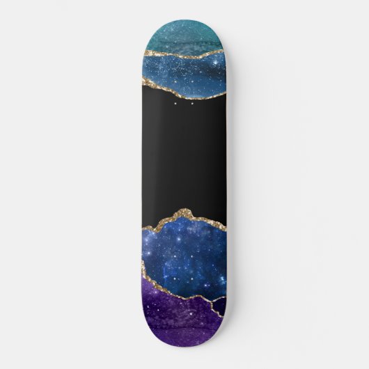Galaxy Agate Series Design 10 Persoonlijk Skateboard (Voorkant)