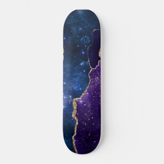 Galaxy Agate Series Design 10 Persoonlijk Skateboard (Voorkant)