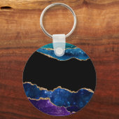 Galaxy Agate Series Design 10 Sleutelhanger (Voorkant)