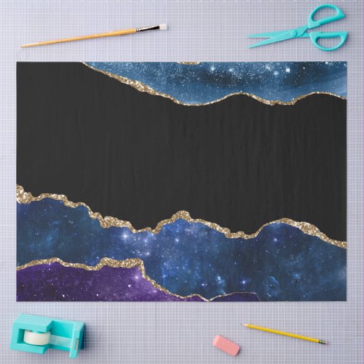 Galaxy Agate Series Design 10 Tissuepapier (Craft)