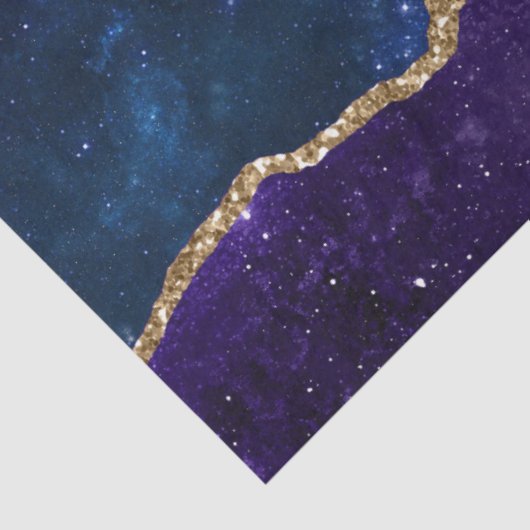 Galaxy Agate Series Design 10 Tissuepapier (Detail)