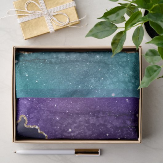 Galaxy Agate Series Design 11 Tissuepapier (Geschenk)