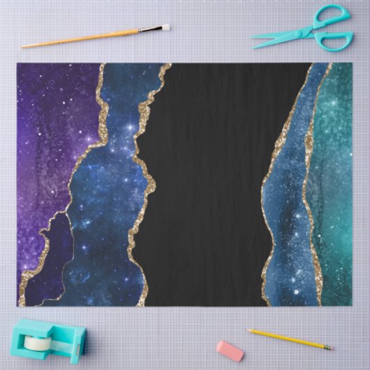 Galaxy Agate Series Design 11 Tissuepapier (Craft)