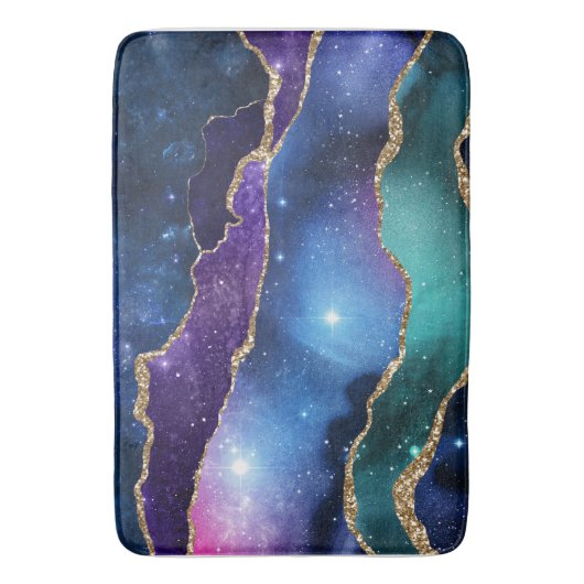 Galaxy Agate Series Design 13 Badmat (Voorkant Verticaal)