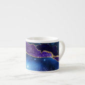 Galaxy Agate Series Design 13 Espresso Kop (Voorkant rechts)