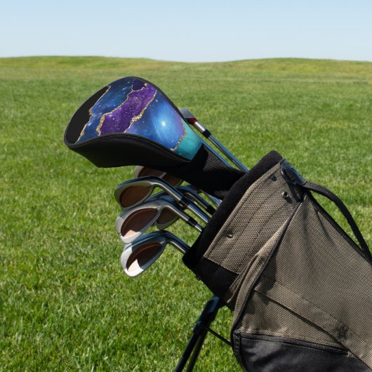 Galaxy Agate Series Design 13 Golfheadcover (Insitu)