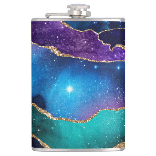 Galaxy Agate Series Design 13 Heupfles