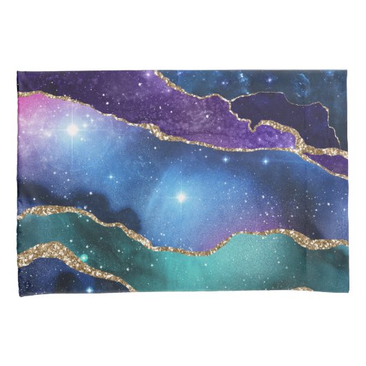 Galaxy Agate Series Design 13 Kussensloop (Voorkant-Rechts)