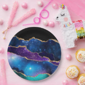 Galaxy Agate Series Design 13 Papieren Bordje (Feest)