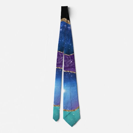 Galaxy Agate Series Design 13 Stropdas (Achterkant)