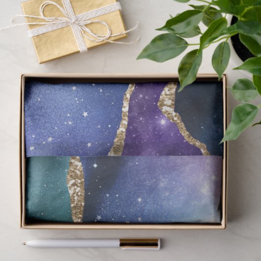 Galaxy Agate Series Design 13 Tissuepapier (Geschenk)