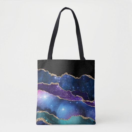 Galaxy Agate Series Design 13 Tote Bag (Voorkant)