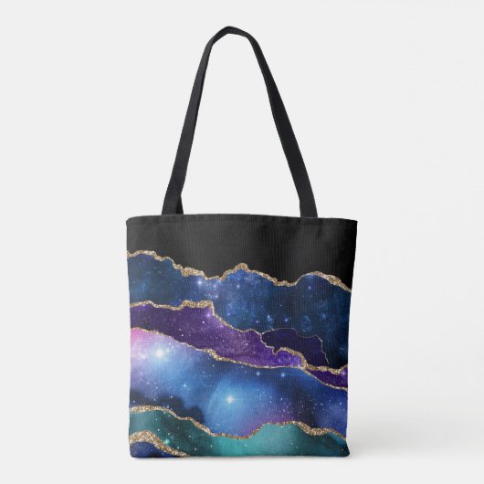 Galaxy Agate Series Design 13 Tote Bag (Achterkant)