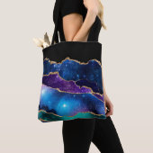 Galaxy Agate Series Design 13 Tote Bag (Dichtbij)