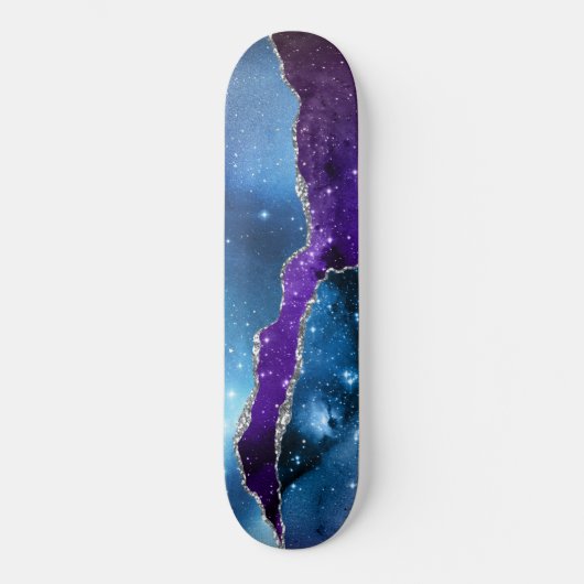 Galaxy Agate Series Design 16 Persoonlijk Skateboard (Voorkant)