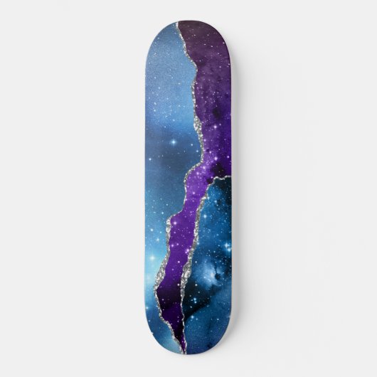 Galaxy Agate Series Design 16 Persoonlijk Skateboard (Voorkant)