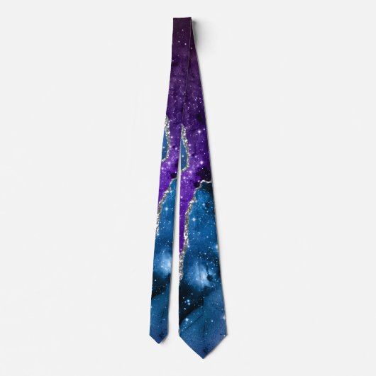Galaxy Agate Series Design 16 Stropdas (Achterkant)