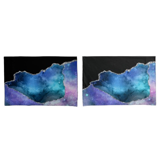 Galaxy Agate Series Design 17  Kussensloop (Voorkant-Set)