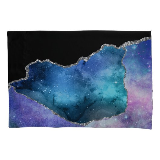 Galaxy Agate Series Design 17 Kussensloop (Voorkant-Links)