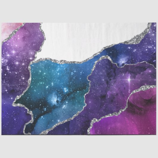 Galaxy Agate Series Design 18 Tissue Paper Tissuepapier (Voorkant)
