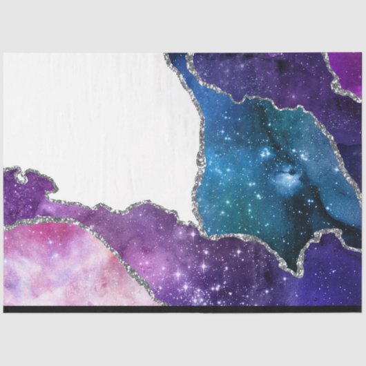 Galaxy Agate Series Design 19 Tissue Paper Tissuepapier (Voorkant)