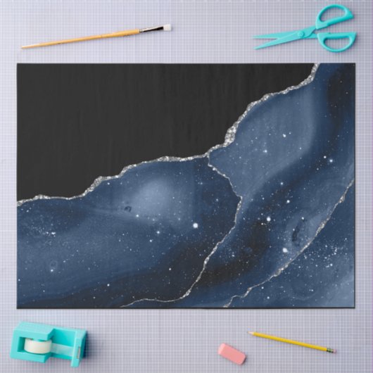Galaxy Agate Series Design 21-weefselpapier Tissuepapier (Craft)