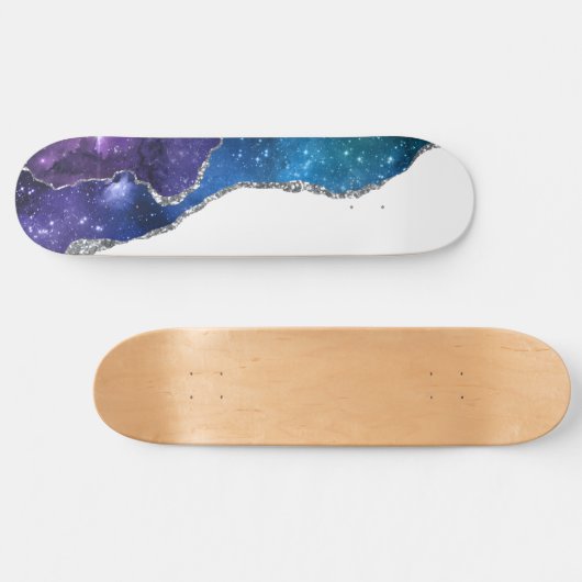 Galaxy Agate Series Design 23 Skateboard (Horizontaal)