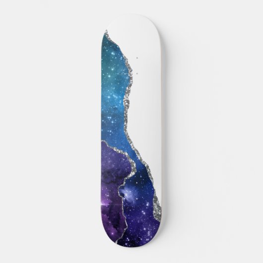 Galaxy Agate Series Design 23 Skateboard (Voorkant)