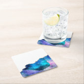 Galaxy Agate Series Design 4 Kartonnen Onderzetters (Insitu)