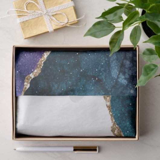 Galaxy Agate Series Design 6 Tissuepapier (Geschenk)