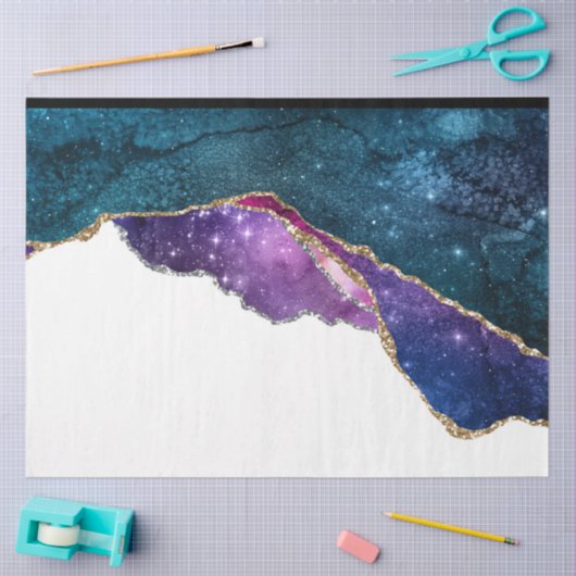 Galaxy Agate Series Design 6 Tissuepapier (Craft)