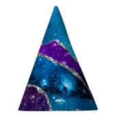 Galaxy Agate Series Design 7 Feesthoedjes (Rechts)