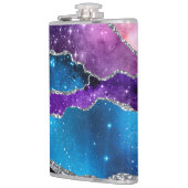 Galaxy Agate Series Design 7 Flask Heupfles (Links)