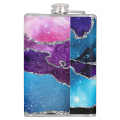 Galaxy Agate Series Design 7 Flask Heupfles (Achterkant)