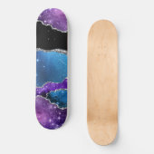 Galaxy Agate Series Design 7 Persoonlijk Skateboard (Voorkant)