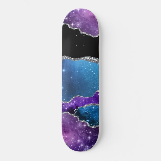 Galaxy Agate Series Design 7 Persoonlijk Skateboard (Voorkant)