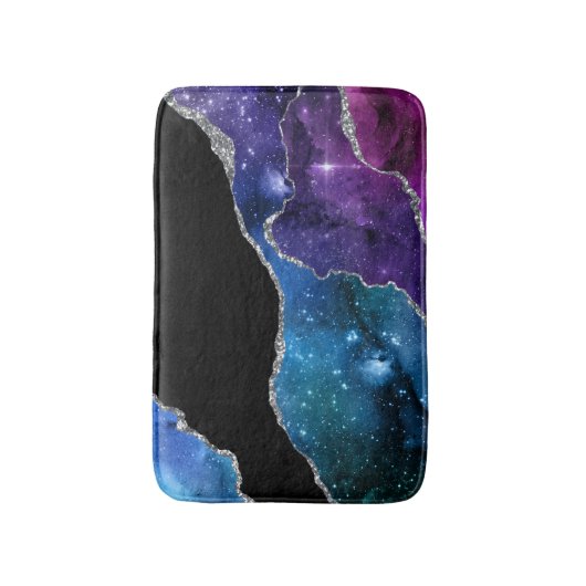 Galaxy Agate Series Design 9 Badmat (Voorkant Verticaal)