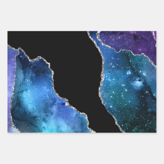 Galaxy Agate Series Design 9 Inpakpapier Vel (Voorkant 2)