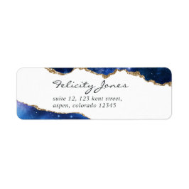 Galaxy Agate Stone Etiket