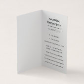 Galaxy Agate Stone Visitekaartje (Binnen)