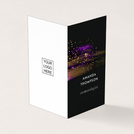 Galaxy Agate Stone Visitekaartje (Buitenkant)