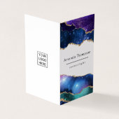 Galaxy Agate Stone Visitekaartje (Buitenkant)