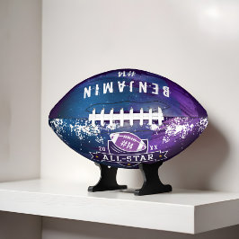 Galaxy All-Star Player Team Number & Custom Name American Football