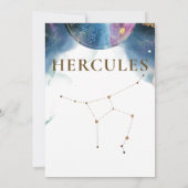 Galaxy and Constellation, Celestial Table Number (Achterkant)