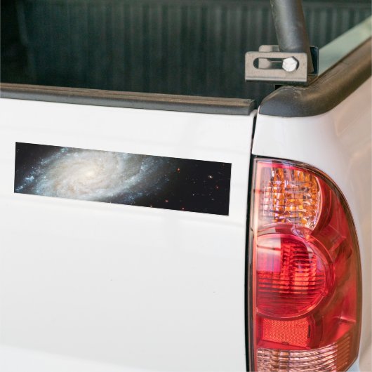 Galaxy Andromeda Milky Way Big Galaxy Print Stars Bumpersticker (Op Truck)